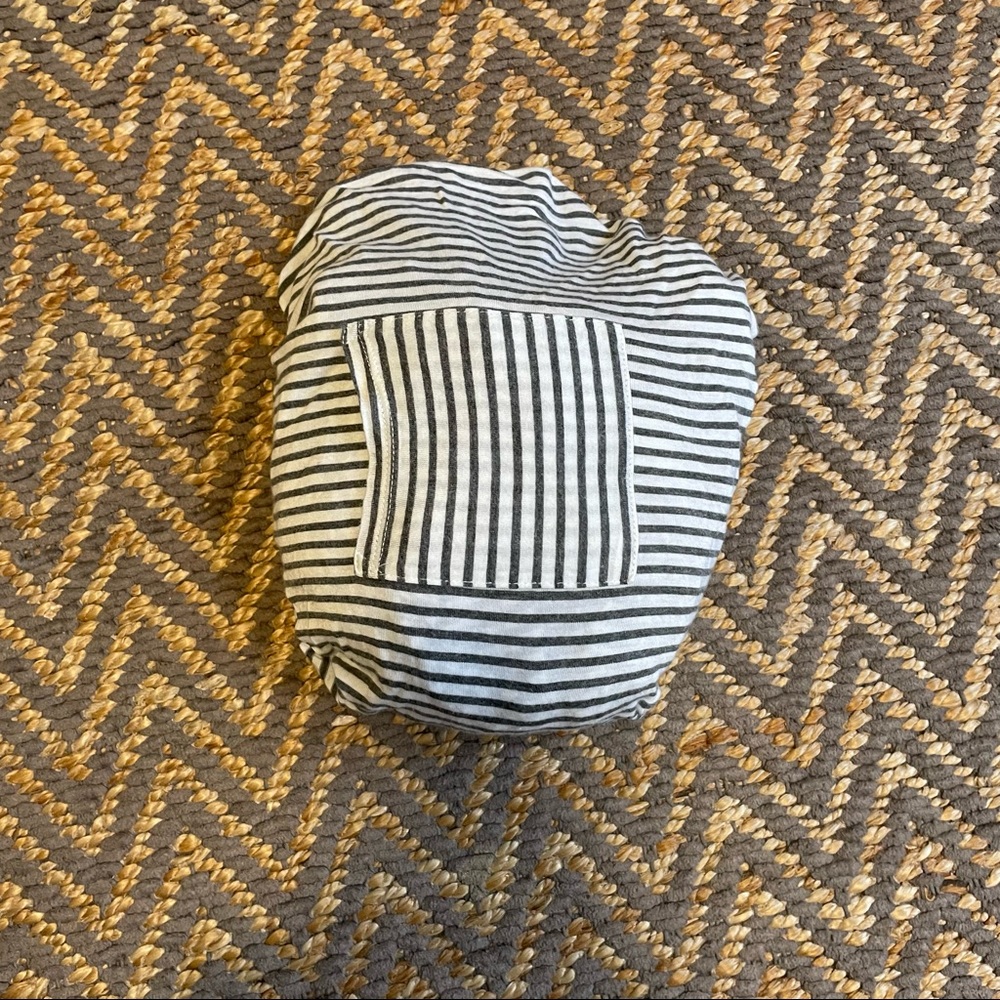 Solly baby natural grey striped baby wrap